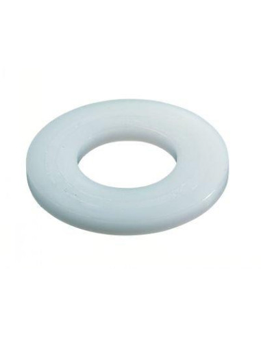1 x Arandela plano natural nylon M30X60X4 M