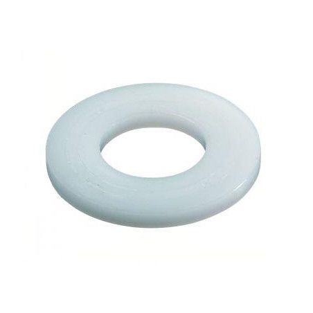 1 x Arandela plano natural nylon M30X60X4 M