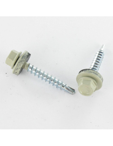 1 x Tornillo autoperforante cabeza hexagonal...