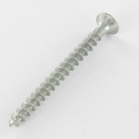 1 x Tornillo Spax cabeza fresada/testa svasat Pozi PZ5 6X80 diámetro de cabeza: 11.6 roscado total WIROX