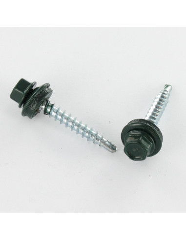 1 x Tornillo autoperforante cabeza hexagonal...