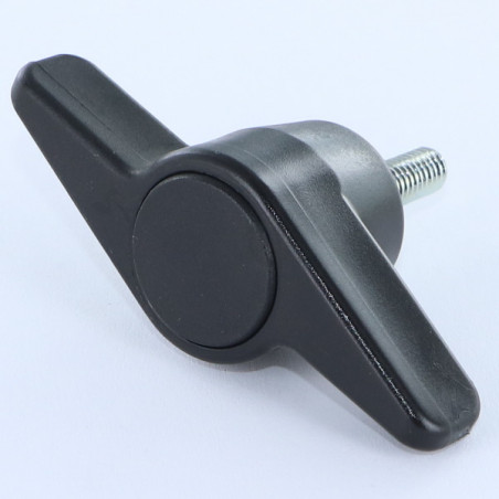 1 x Mango de sujeciÃ³n nylon nero MASCULINO M5X40