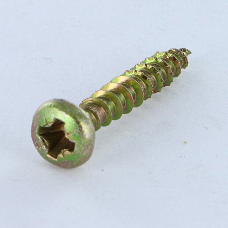 1 x Tornillo Spax cabeza redonda Pozi PZ4 3.5X15 Bicromato