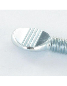 Tornillo VIOLÍN M4X12 Acero cincado blanco 2