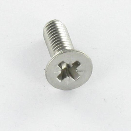 1 x Tornillo metales cabeza fresada/testa svasat Phillips 2 M4X60 Inoxidable A2