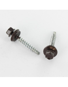 Tornillo autoperforante cabeza hexagonal 4.8X19 Arandela...
