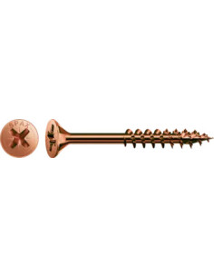 Tornillo Spax cabeza fresada/testa svasat Pozi PZ4 5X100...