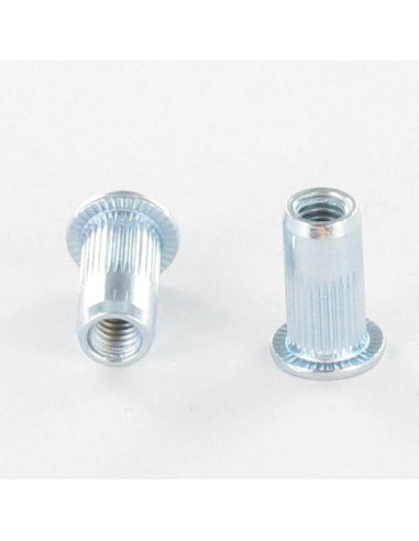 1 x Tuercas Remachables cabeza plana M8X17...