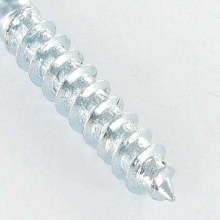 1 x Anclaje extremo roscado Fischer STST TORX T15 Acero cincado blanco 6X80