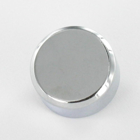 1 x Espiga metal con espejo Latón cromo 20