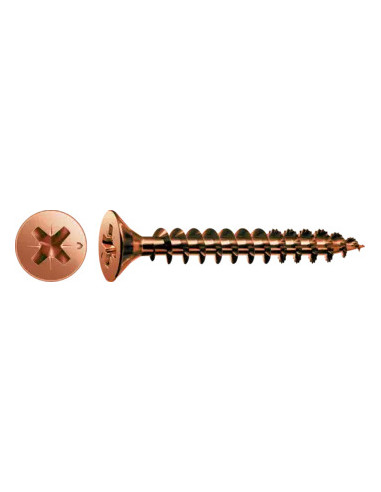 1 x Tornillo Spax cabeza fresada/testa svasat...