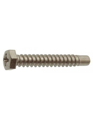 1 x Tornillo chapa cabeza hexagonal Pozi punta...