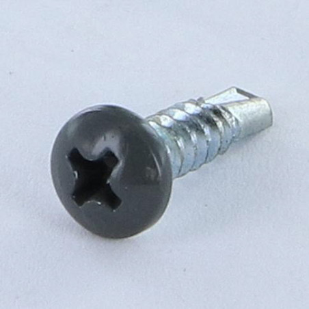 1 x Tornillo autoperforante cabeza cilíndrica abombada phillips 4.2X16 Acero cincado blanco LAQ 7043