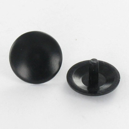 1 x Embellecedor tornillo Spax nylon nero diámetro de cabeza: 15 COLA2.5X7