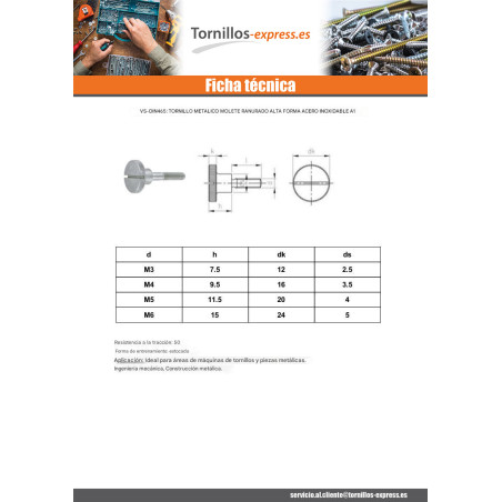 1 x Tornillo metales fresada ranura forma alta Inoxidable A1 M3X16 microtornillo