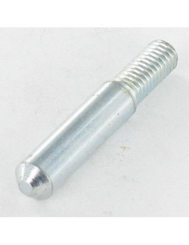 1 x Ejes Acero cincado blanco 7X40