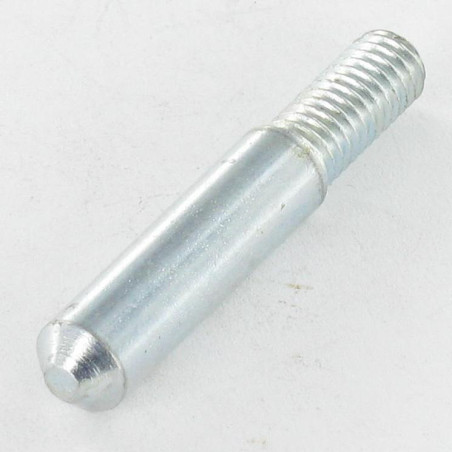 1 x Ejes Acero cincado blanco 7X40