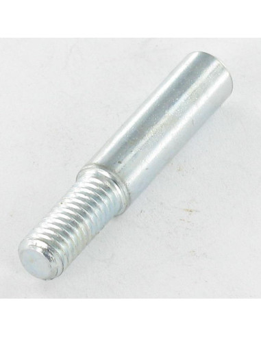 1 x Ejes Acero cincado blanco 7X40