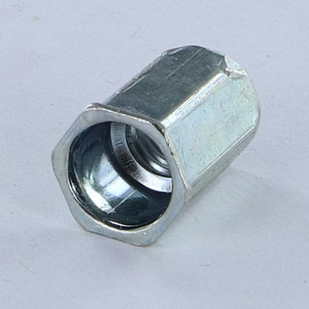 1 x Tuerca remachable hexagonal cabeza reducida M5X14.5 Acero cincado blanco ACRTH