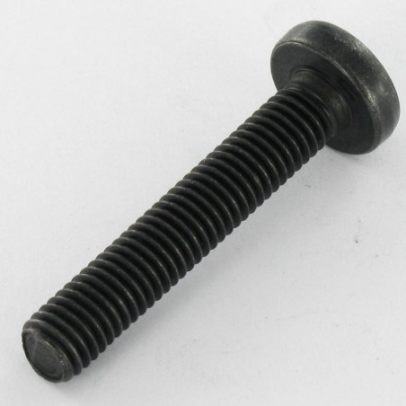 1 x Tornillo metales cabeza abombada TORX T40 M8X45 clase 10.9 Acero bruto Zincado níquel negro 480 hbs sin