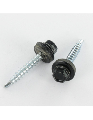 1 x Tornillo autoperforante cabeza hexagonal...