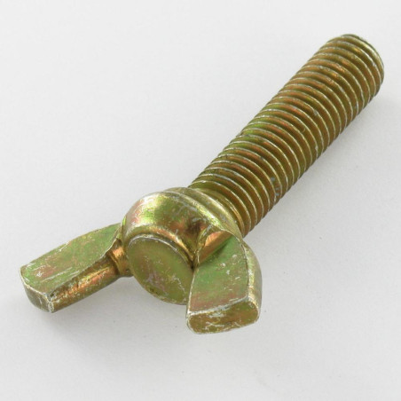 1 x Tornillo mariposa M10X40 forma americana Bicromato