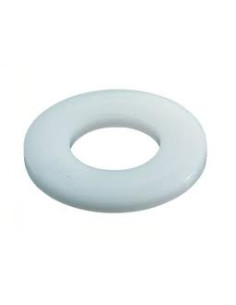 Arandela plano natural nylon 6X18X1.6 L