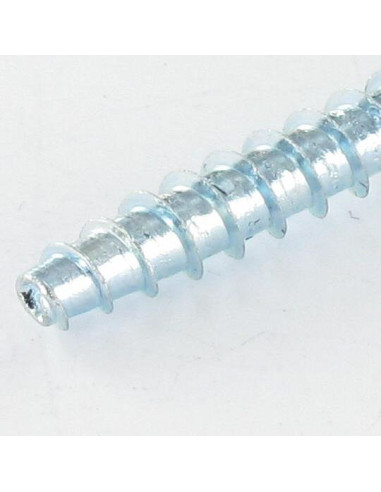 1 x Tornillo pvc TRILOBE cabeza fresada/testa...