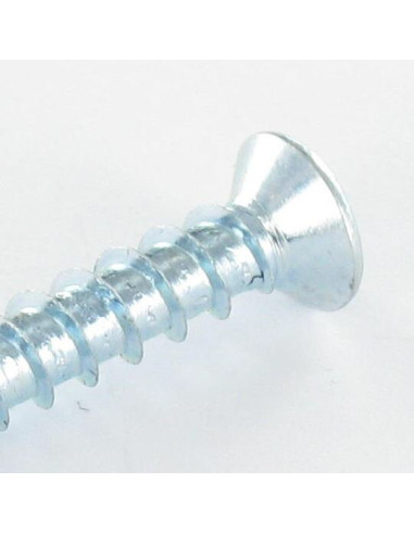 1 x Tornillo pvc TRILOBE cabeza fresada/testa...
