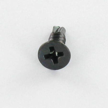 1 x Tornillo autoperforante cabeza fresada/testa svasat phillips 3.5X16 rosca chapa Acero cincado negro