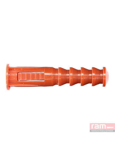 1 x Taco con reborde RAM RC 12X58 marrón