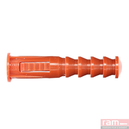 1 x Taco con reborde RAM RC 12X58 marrón