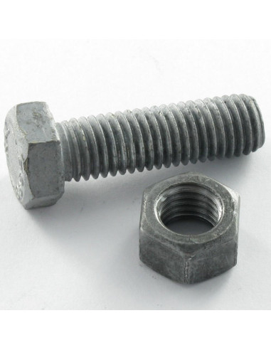 100 x Perno (vendido con tuerca) cabeza...