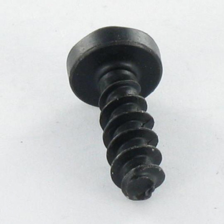 1 x Tornillo pvc cabeza cilíndrica TORX T10 3X10 Acero cincado negro microtornillo