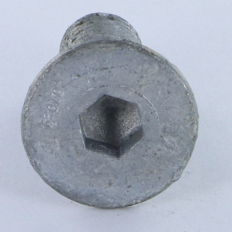 1 x Tornillo metales FHC cabeza fresada cavidad hexagonal hueca llave de 8 M12X35 Clase 8.8 fuerte resistencia a