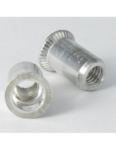 1 x Tuercas Remachables cabeza fresada/testa...