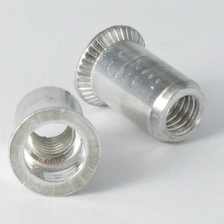 1 x Tuercas Remachables cabeza fresada/testa svasat M8X19 ACF 60
