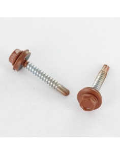 Tornillo autoperforante cabeza hexagonal 4.8X28 Arandela...