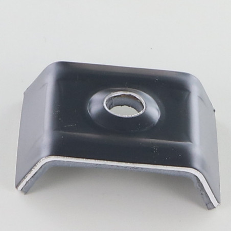 1 x Grapa para montaje estanco EPDM 40X25 Aluminio RAL7024 gris grafito
