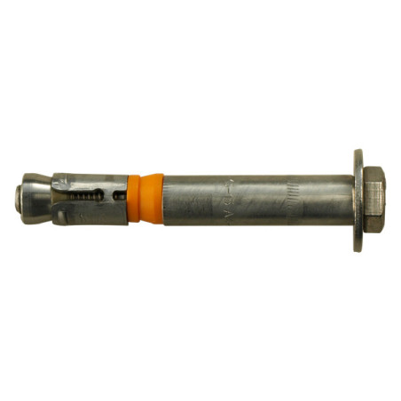 1 x Perno (vendido con tuerca) Anclaje M8X105 con Tornillo metales cabeza hexagonal Inoxidable A4