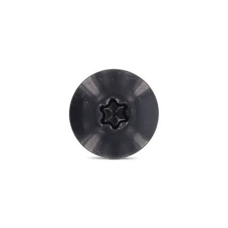 1 x Tornillo de fachada TORX T20 4.8X38 diámetro de cabeza: 12.3 Inoxidable A2 RAL7016 gris antracita