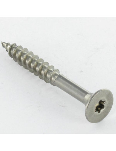 1 x Tornillo madera aglomerado Inoxidable A2...