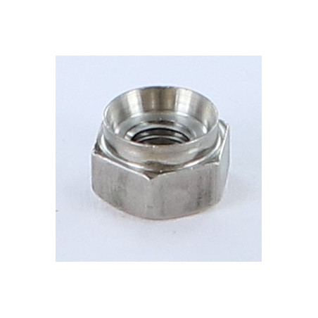 1 x Tuerca para remachar hexagonal M6 grosor chapa 20 Inoxidable A2