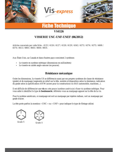 1 x Tuerca hexagonal 1/4 UNC o equivalente BSW...