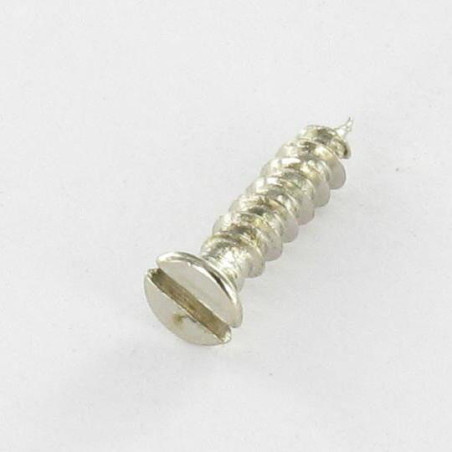 1 x Tornillo madera aglomerado cabeza fresada/testa svasat ranura 3.2X14 diámetro de cabeza: 4.7 Acero niquelado