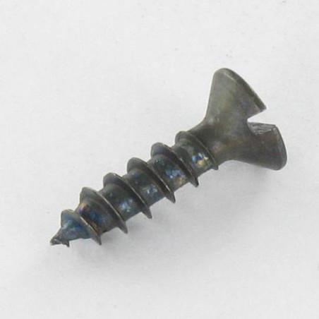 1 x Tornillo madera aglomerado cabeza fresada/testa svasat ranura 3.5X25 Acero bruto