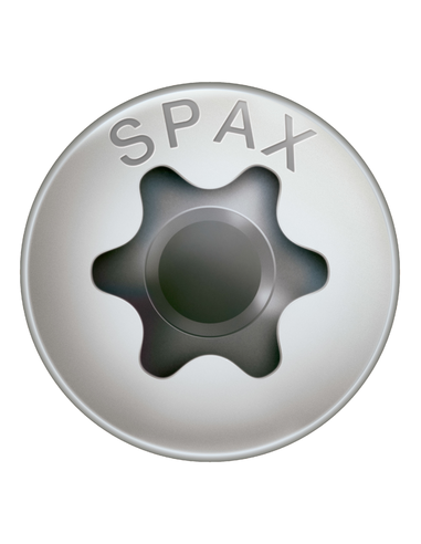 1 x Spax Tornillo madera cabeza fresada...