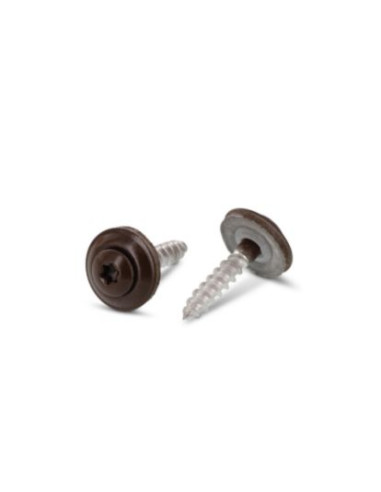 1 x Tornillo de cresta cabeza fresada abombada...