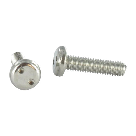 1 x Tornillo metales Seguridad cabeza cilíndrica SERPIENTE OJO M3X8 Inoxidable A2 EMBT4 microtornillo
