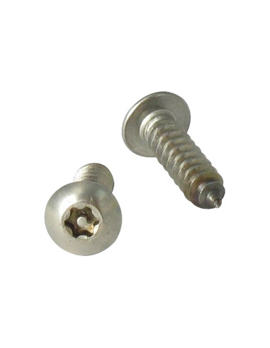 1 x Tornillo chapa Seguridad Inoxidable A2...